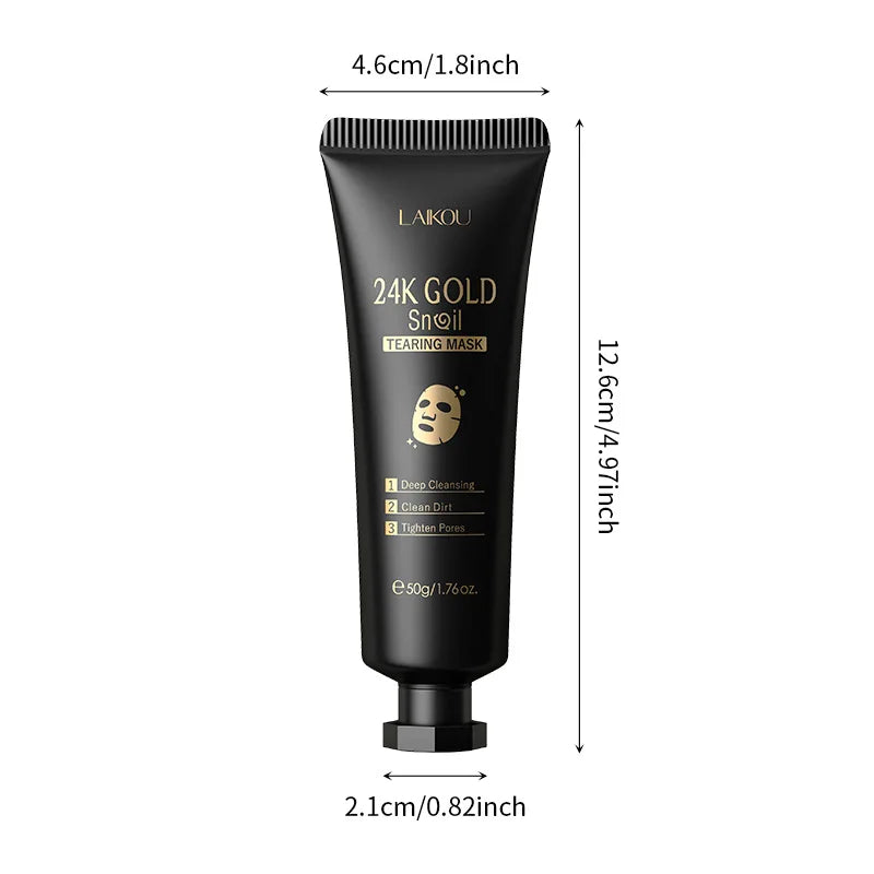 LAIKOU 24K Gold Peeling Face Mask
