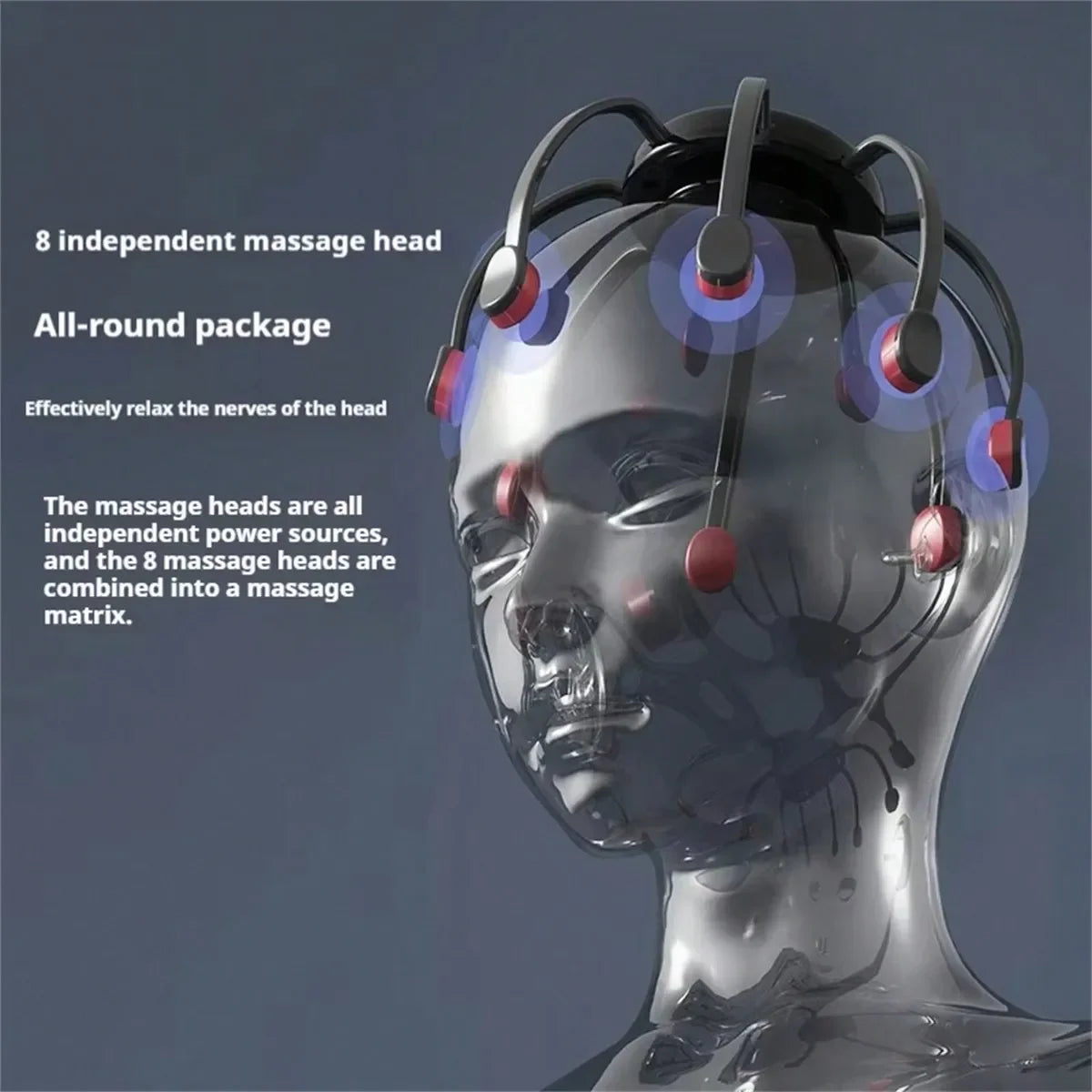 Intelligent Electric Head Massager