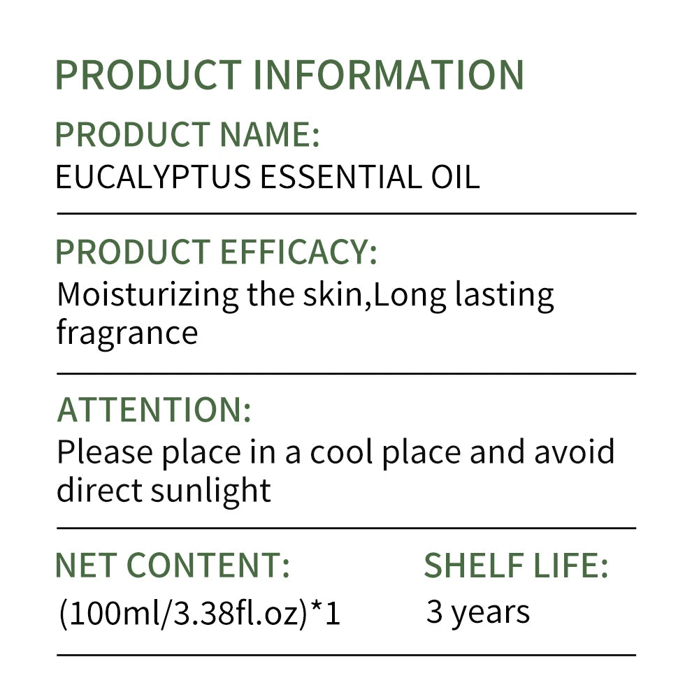 Eucalyptus plant essential oil