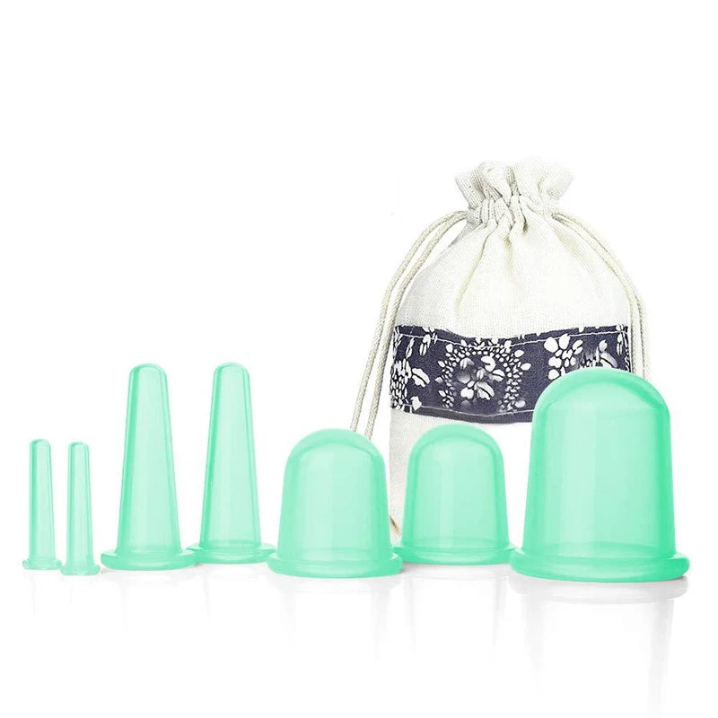 Silicone Vacuum Cupping Massage Jars