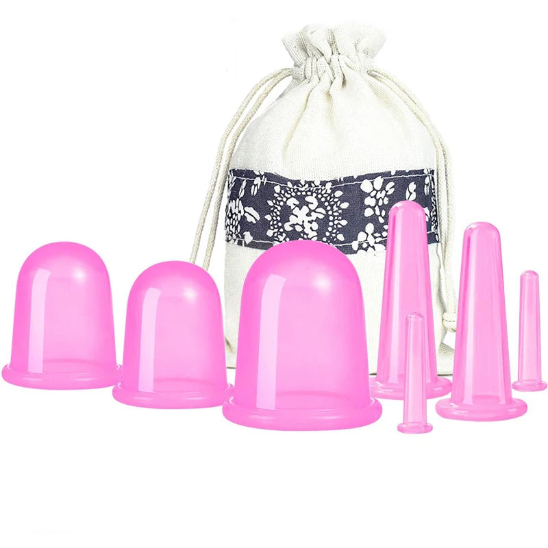 Silicone Vacuum Cupping Massage Jars