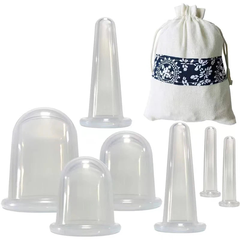 Silicone Vacuum Cupping Massage Jars