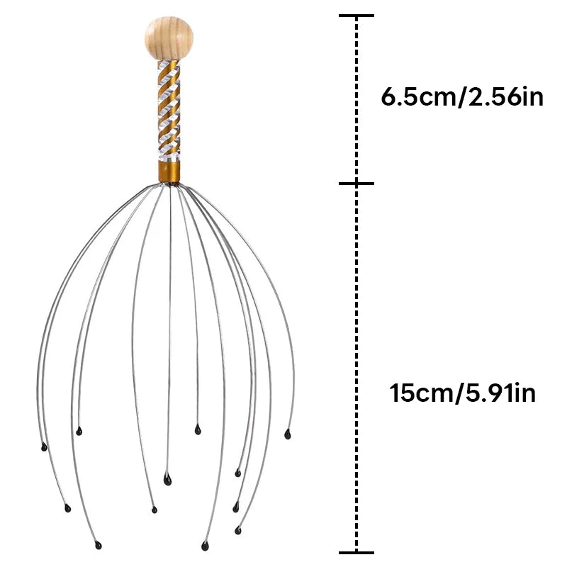 Octopus Head Massager