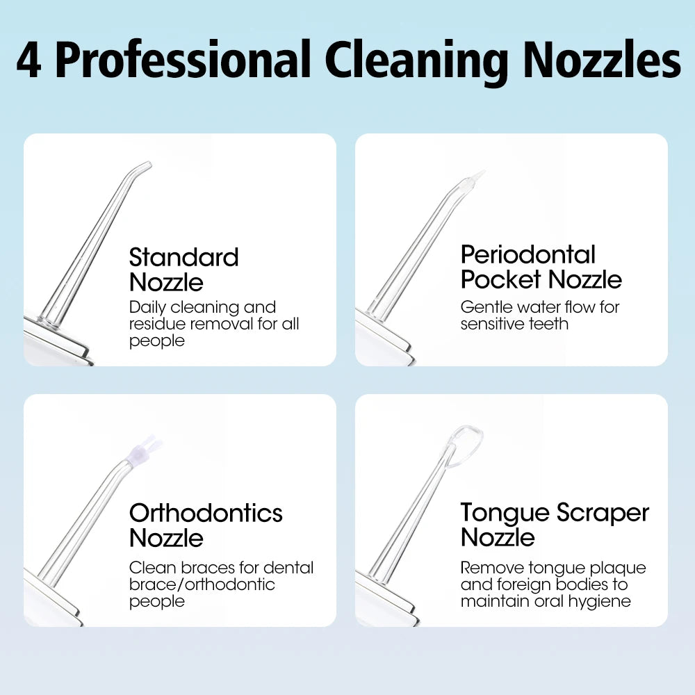 Portable Electric Dental Water Flosser