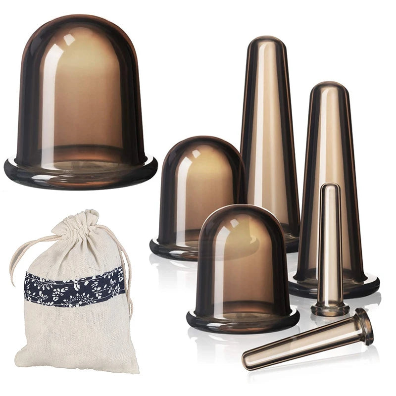 Silicone Vacuum Cupping Massage Jars