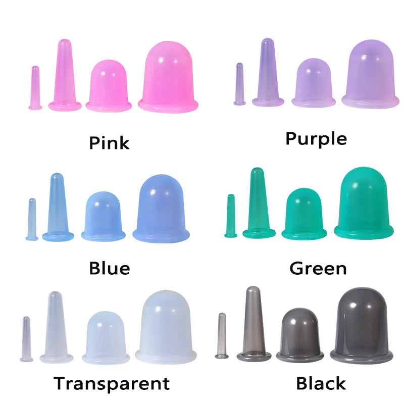 Silicone Vacuum Cupping Massage Jars